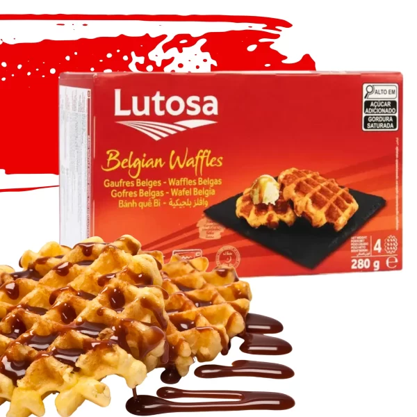 Waffles Belgas Lutosa (Caja de 10x4 unidades)